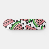 Niedliches Watermelon-Muster Skateboard (Horizontal)
