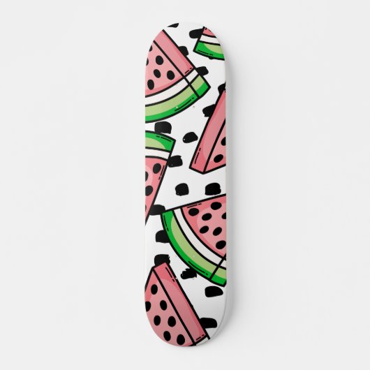 Niedliches Watermelon-Muster Skateboard (Vorne)