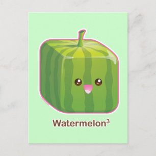Niedliches Watermelon Postkarte