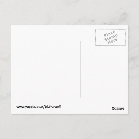 Niedliches Watermelon Postkarte (Rückseite)