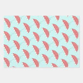 Niedliches Watermelon Regenschirmmuster - Matching Geschenkpapier Set (Vorderseite)
