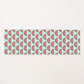 Niedliches Watermelon-Slice-Muster Yogamatte (Vorderseite (Horizontal))