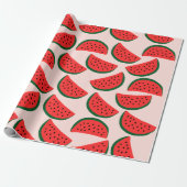 Niedliches Watermelon Wrapping Paper Geschenkpapier (Ungerollt)