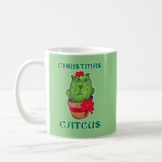 Niedliches Weihnachten Catcus Holiday Cacti Art Kaffeetasse