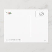 Niedliches Weihnachten Narwhal (Rückseite)