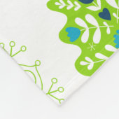 Niedliches Weihnachten O Heilige Nacht Fleece Blan (Ecke)