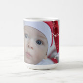 Niedliches Weihnachts-Foto Kaffeetasse (Mittel)