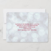 Niedliches Weihnachts-Kitten-Party laden Einladung (Rückseite)