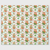 Niedliches Weihnachts-/Neujahrspapier Geschenkpapier (Flach)