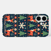 Niedliches Weihnachts-Sweater-Muster Case-Mate iPhone Hülle (Rückseite (Horizontal))