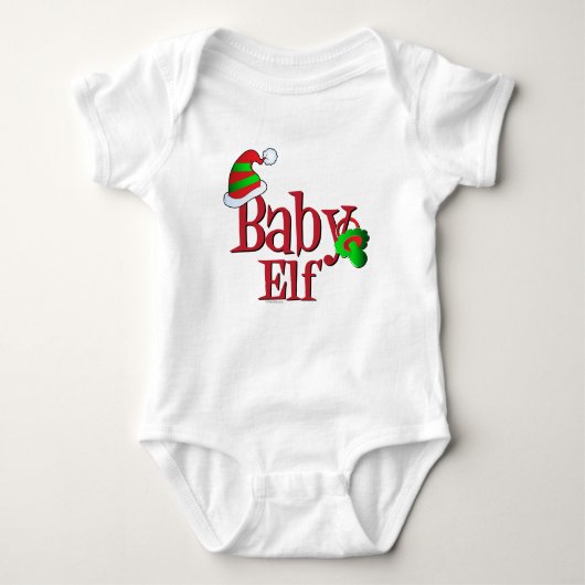 Niedliches Weihnachtsbaby Baby Strampler (Vorderseite)