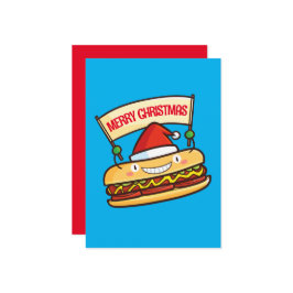 Niedliches Weihnachtsbanner Einladung