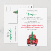 Niedliches Weihnachtsbaumauto, das wir in der Urla Postkarte (Vorne/Hinten)