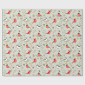 Niedliches Weihnachtsbauwerk Geschenkpapier (Flach)