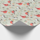 Niedliches Weihnachtsbauwerk Geschenkpapier (Ecke)