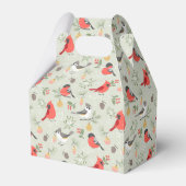 Niedliches Weihnachtsbauwerk Geschenkschachtel (Rückseite)