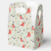 Niedliches Weihnachtsbauwerk Geschenkschachtel (Geöffnet)