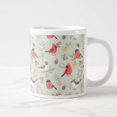 Niedliches Weihnachtsbauwerk Jumbo-Tasse (Rechts)