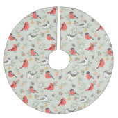 Niedliches Weihnachtsbauwerk Polyester Weihnachtsbaumdecke (Vorderseite)