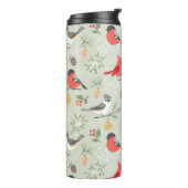 Niedliches Weihnachtsbauwerk Thermosbecher (Nach links gedreht)