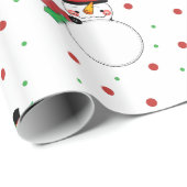 Niedliches Weihnachtsbuch Geschenkpapier (Rolleneckpunkt)