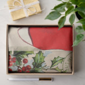 Niedliches Weihnachtsdekouver Seidenpapier (Geschenk)