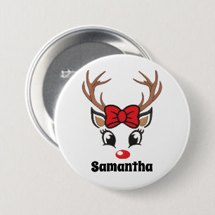 Niedliches Weihnachtsfest Button