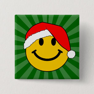 Niedliches Weihnachtsfest Button