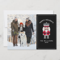 Niedliches Weihnachtsfest Foto Hoiday Nutcracker