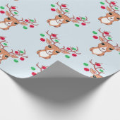 Niedliches Weihnachtsfest Geschenkpapier (Ecke)