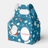 Niedliches Weihnachtsfest Geschenkschachtel (Vorderseite)