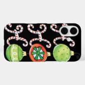 Niedliches Weihnachtsfest Ho Ho Ho, Kanälen mit Ca Case-Mate iPhone Hülle (Rückseite (Horizontal))