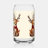 Niedliches Weihnachtsfest mit Karierten Schnitten Dosenglas (Links)