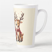 Niedliches Weihnachtsfest mit Karierten Schnitten Milchtasse (Rechts)