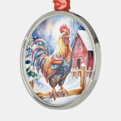 Niedliches Weihnachtsfest Ornament Aus Metall (Links)