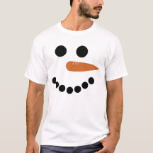 Niedliches Weihnachtsfest Snowman Face