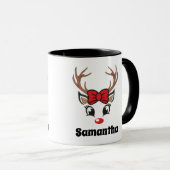 Niedliches Weihnachtsfest Tasse (VorderseiteRechts)