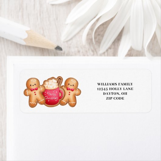 Niedliches Weihnachtsgebäck Cocoa (Insitu)