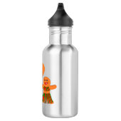 Niedliches Weihnachtsgebäck Edelstahlflasche (Rechts)