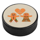 Niedliches Weihnachtsgebäck Eishockey Puck (3/4)