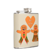 Niedliches Weihnachtsgebäck Flachmann (Rechts)