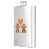 Niedliches Weihnachtsgebäck Flachmann (Links)