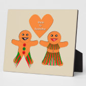 Niedliches Weihnachtsgebäck Fotoplatte (Seite)