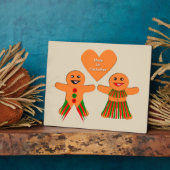 Niedliches Weihnachtsgebäck Fotoplatte (Seite)