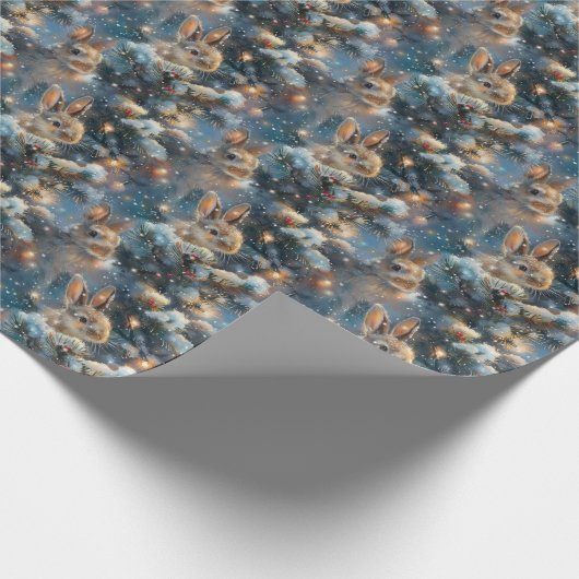 Niedliches Weihnachtsgebäck für Weihnachtsgeschenk Geschenkpapier (Ecke)