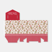 Niedliches Weihnachtsgebäck Gefälligkeitskasten Geschenkschachtel (Ungefaltet)