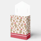 Niedliches Weihnachtsgebäck Gefälligkeitskasten Geschenkschachtel (Geöffnet)
