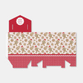 Niedliches Weihnachtsgebäck Gefälligkeitskasten Geschenkschachtel (Ungefaltet)