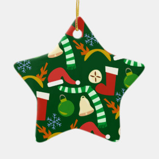 Niedliches Weihnachtsgebäck Keramikornament