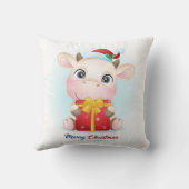 Niedliches Weihnachtsgebäck Kinderzimmer Kissen (Rückseite)